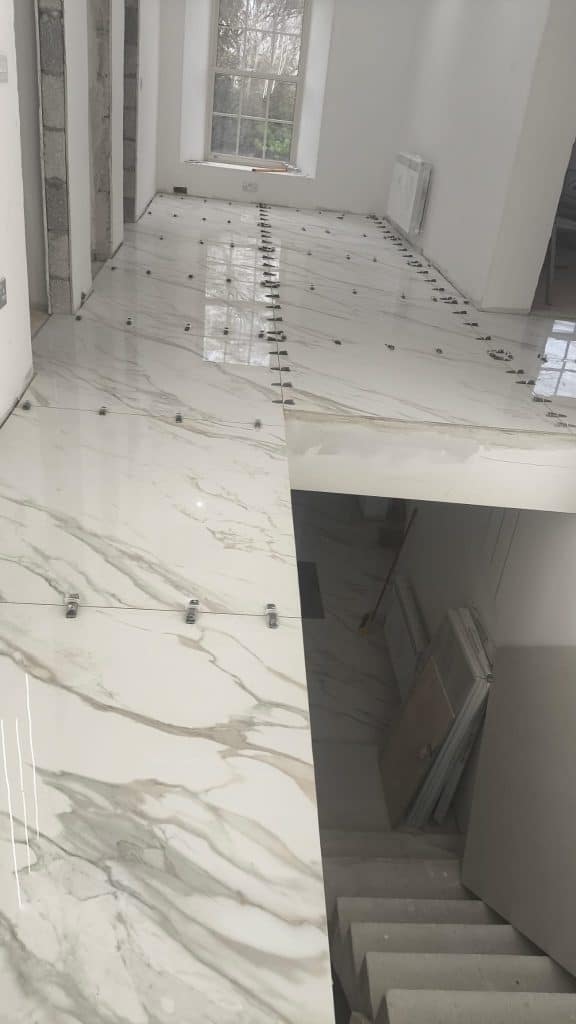 floor tiling